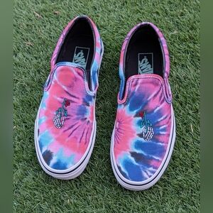 Vans Multicolor Tie-Dye Slip-Ons
